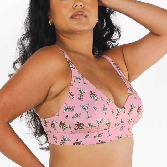 The Teeny Tini | Martini Boob Hammock™ Plunge Bralette