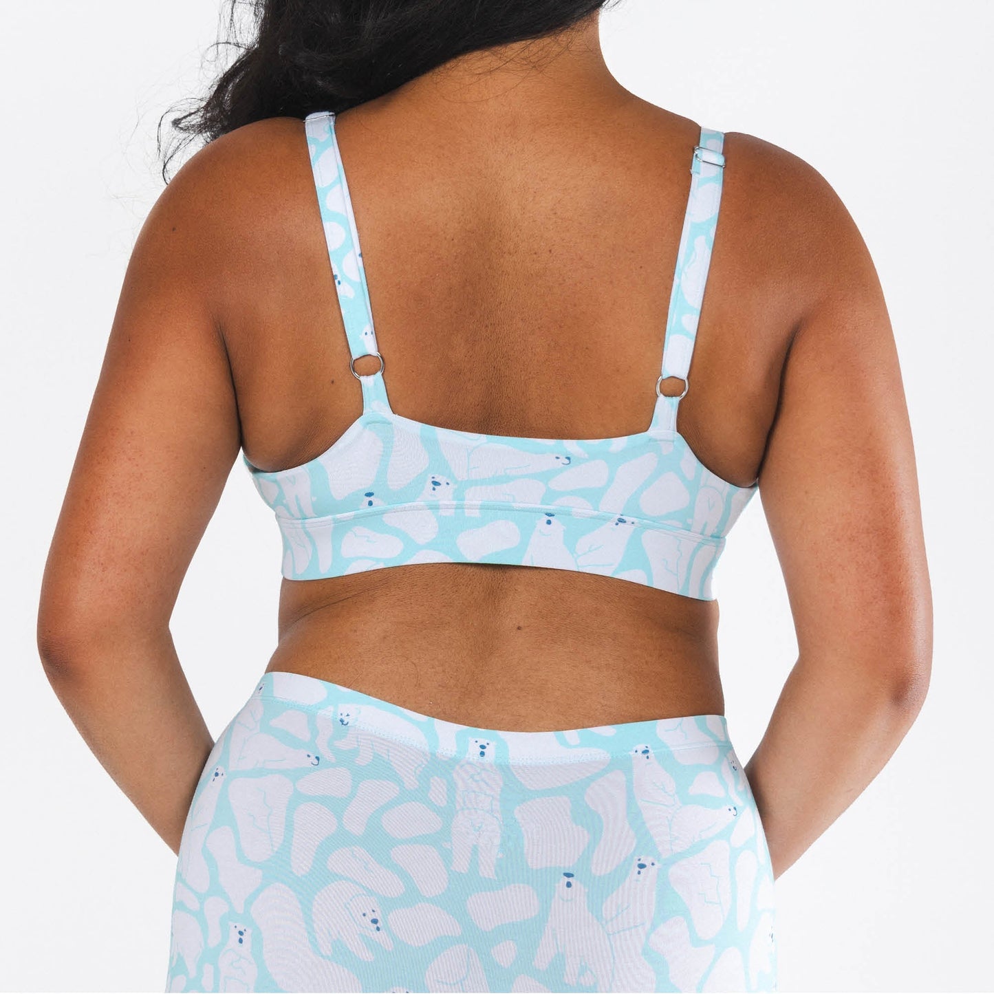 The Polar Polka | Polar Bear Scene Boob Hammock™ Busty Bralette