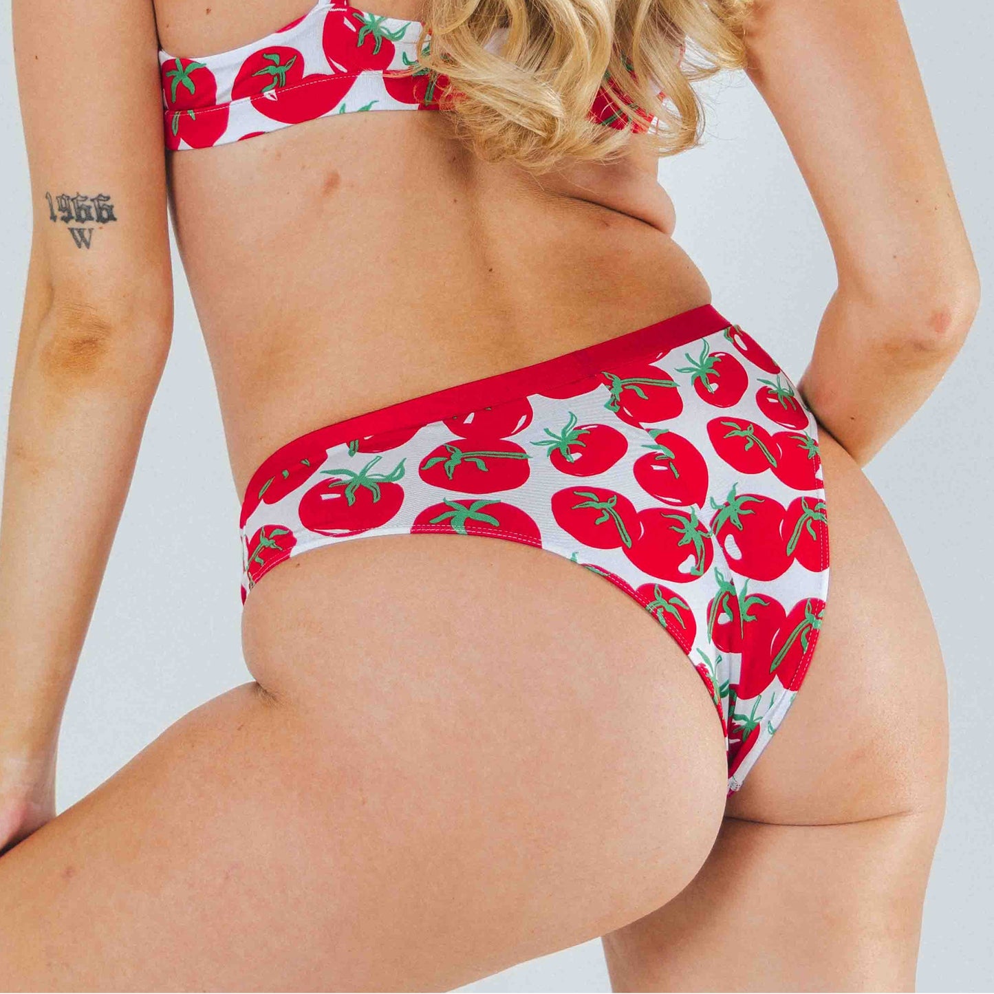 The Roma | Tomato Cheeky Underwear