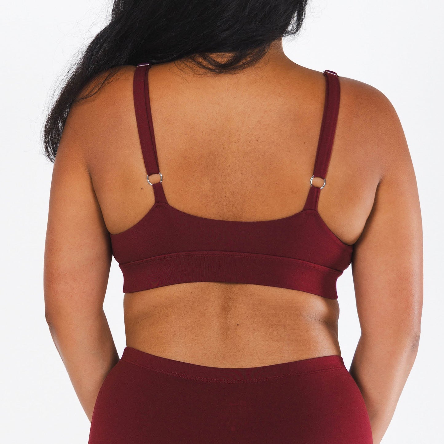 The Sommelier | Burgundy Boob Hammock™ Plunge Bralette