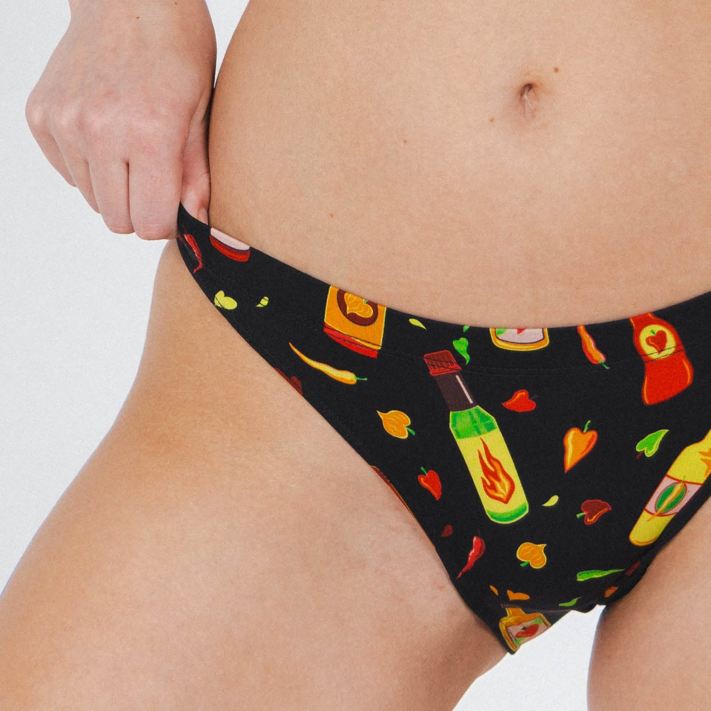 The Gotcha Sriracha | Hot Sauce Modal Bikini Underwear