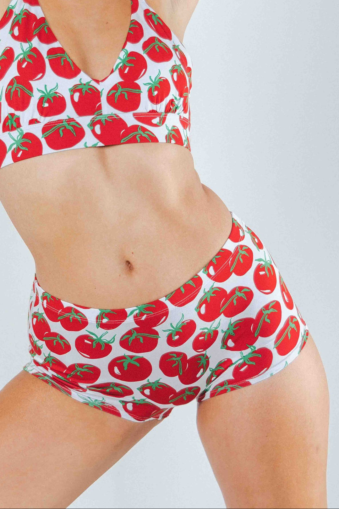 The Roma | Tomato Modal Boyshort Underwear