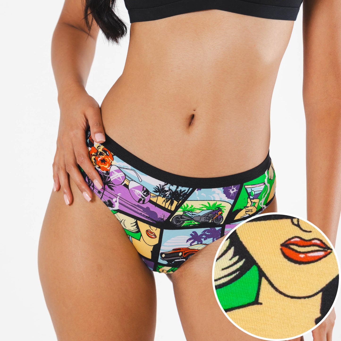 The Gas Pedal | Pop Art Cheeky Underwear