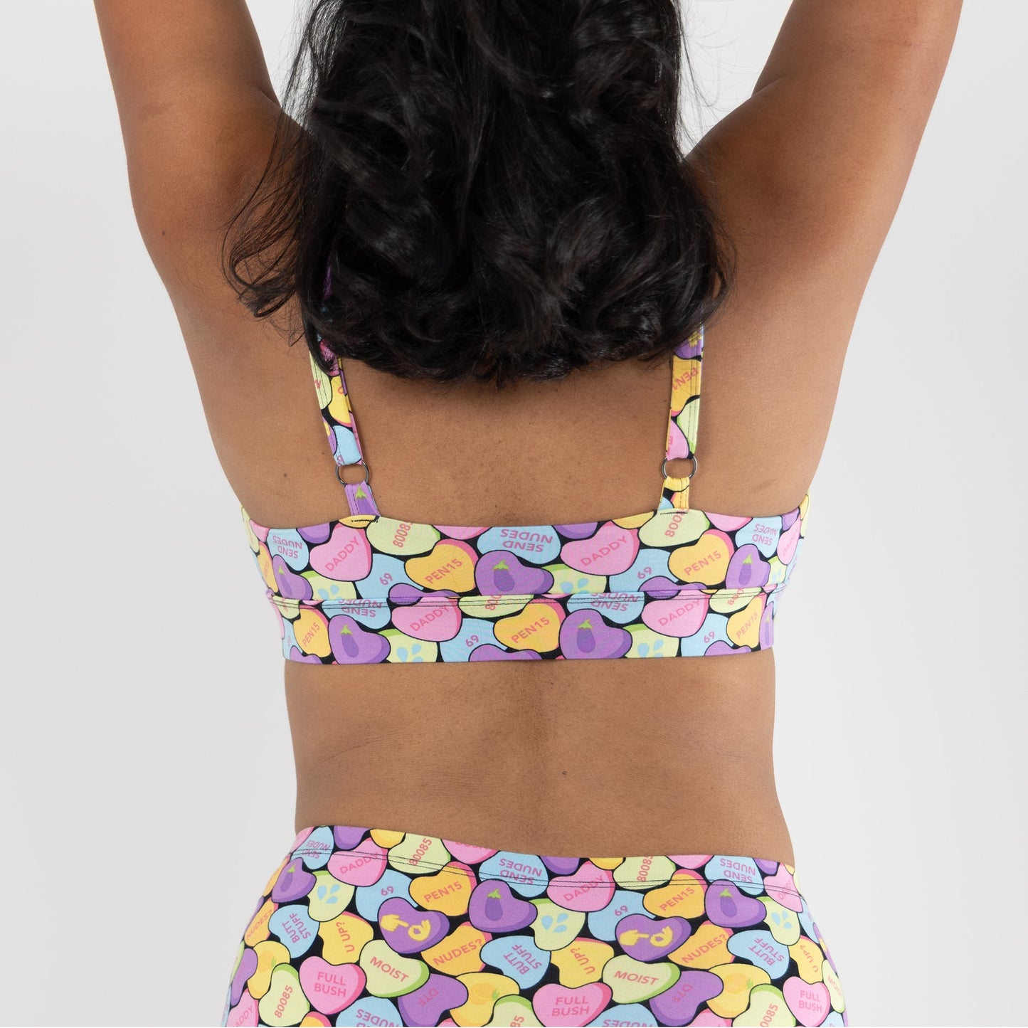 The Candy Crush | Candy Hearts Boob Hammock™ Busty Bralette