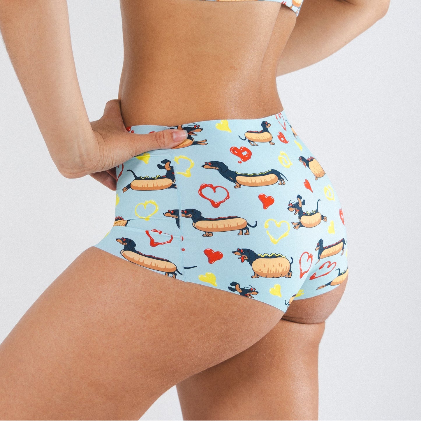 The Lovely Weiner | Weiner Dogs Women’s Seamless Boyshort