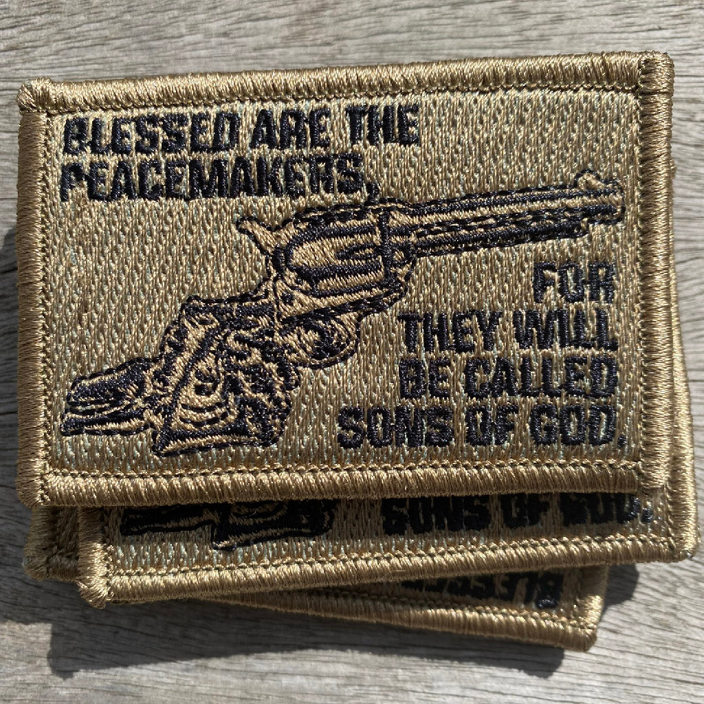 2"x3" Blessed are The Peacemakers Tactical Patch