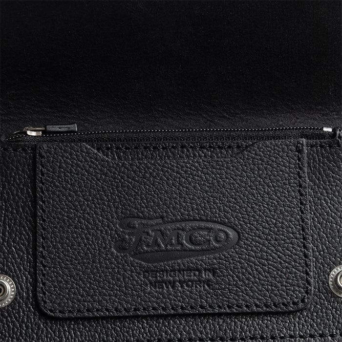 SMALL TRUCKER - Vegetable Tanned Leather Wallet