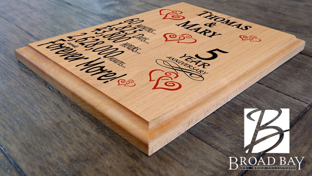 Personalized Anniversary Gift By Year Sign Custom Name & Year Gift For Couples Select Your Anniversary Year!