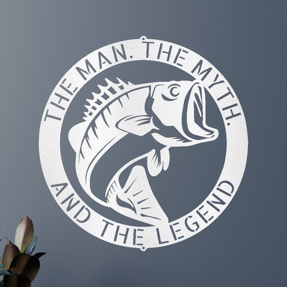 Bass Personalized Gifts - Custom Metal Sign