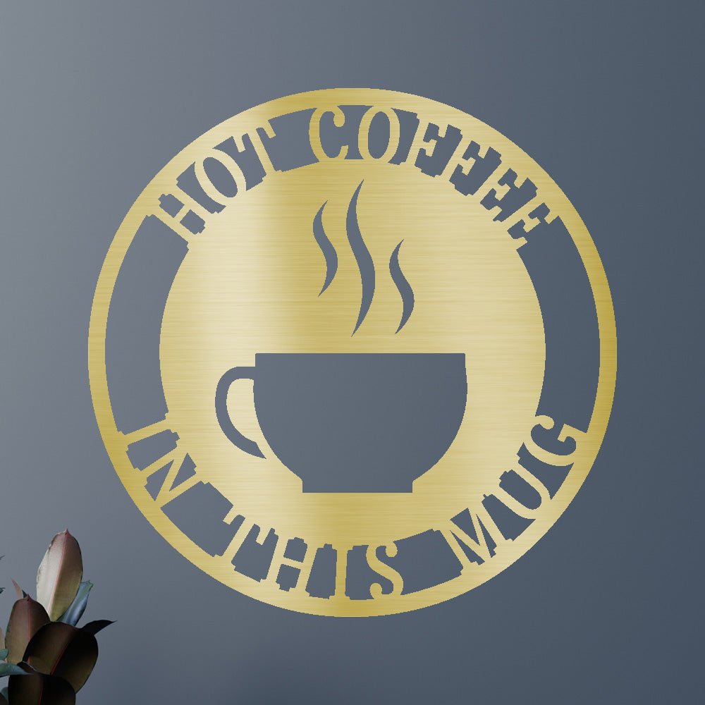 Coffee Haze Personalized Gifts - Custom Metal Sign