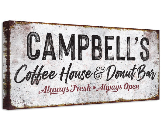 Personalized - Donut Bar - Canvas