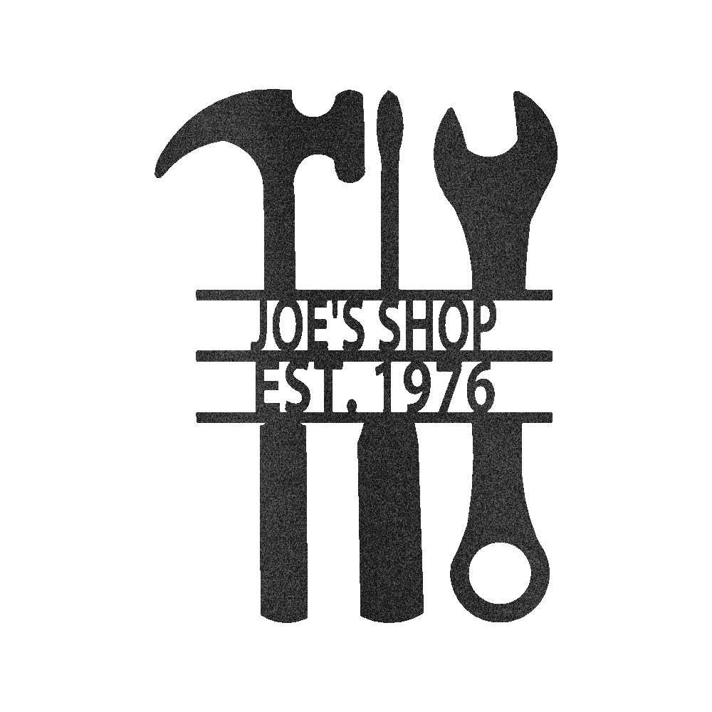 Garage Sign - Custom Metal Sign, Mechanic Gift, Christmas Gift