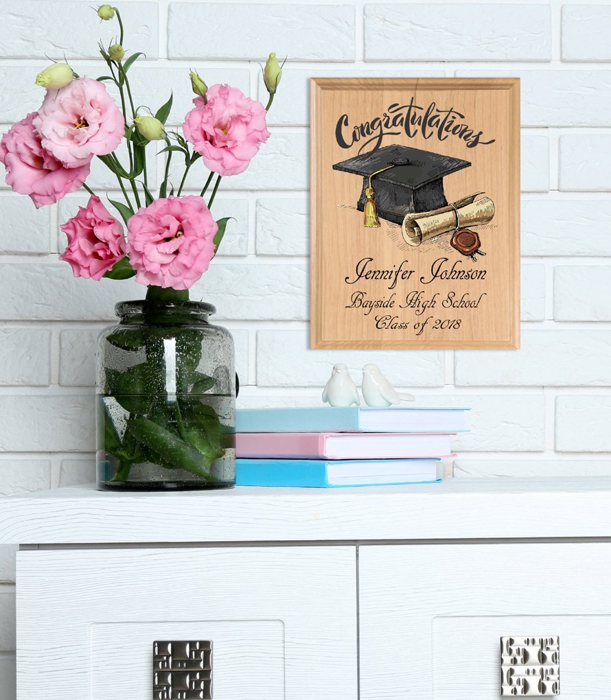 Personalized Graduation Gift Plaque -