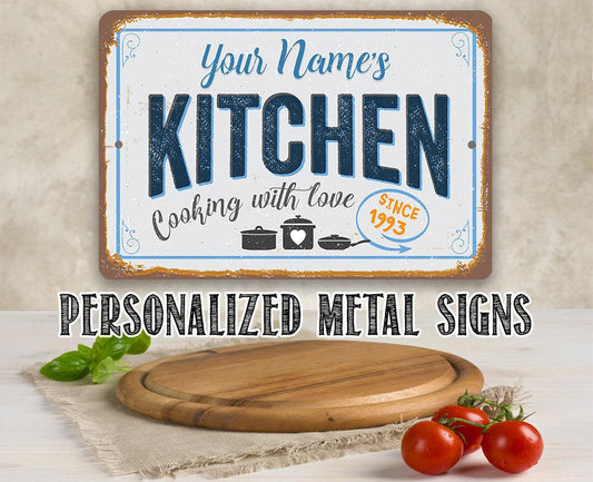 Personalized - Kitchen - Metal Sign