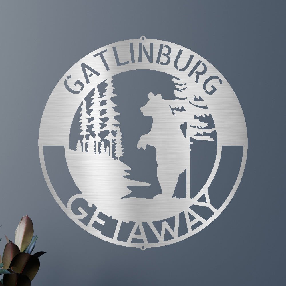 Lone Bear Personalized Gifts - Custom Metal Sign