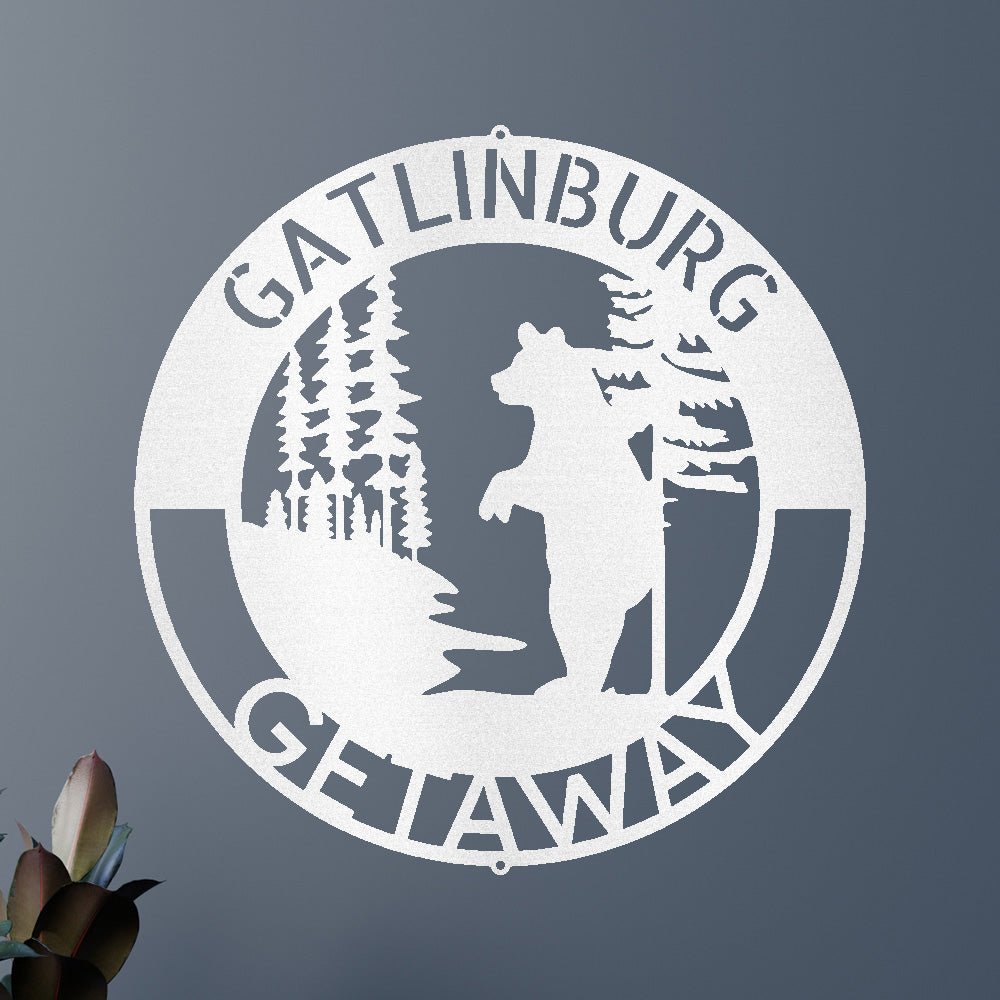 Lone Bear Personalized Gifts - Custom Metal Sign