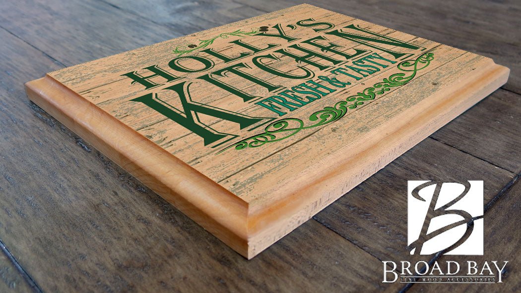 PERSONALIZED Name Kitchen Sign Wall Art Gift for Her or Him