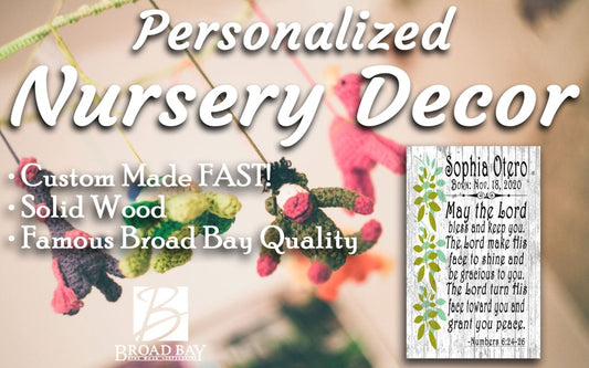 Personalized Nursery Wall Art Gift for Boy or Girl Gift MAY THE LORD KEEP YOU