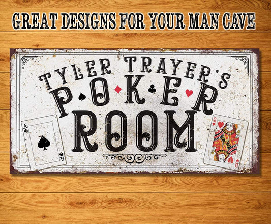 Personalized - Poker Room - Canvas
