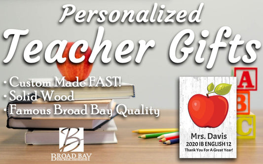 Personalized SIGNABLE Teacher Gift -