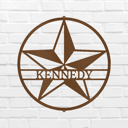 Star Personalized Gifts - Custom Metal Sign