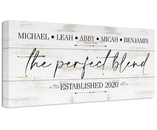 Personalized - The Perfect Blend - Canvas