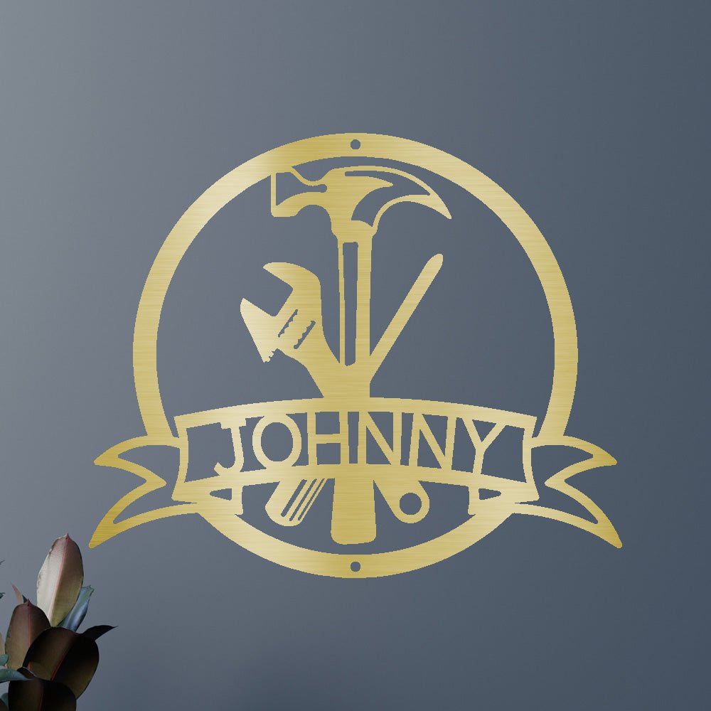 Tool Man Personalized Gifts - Custom Metal Sign