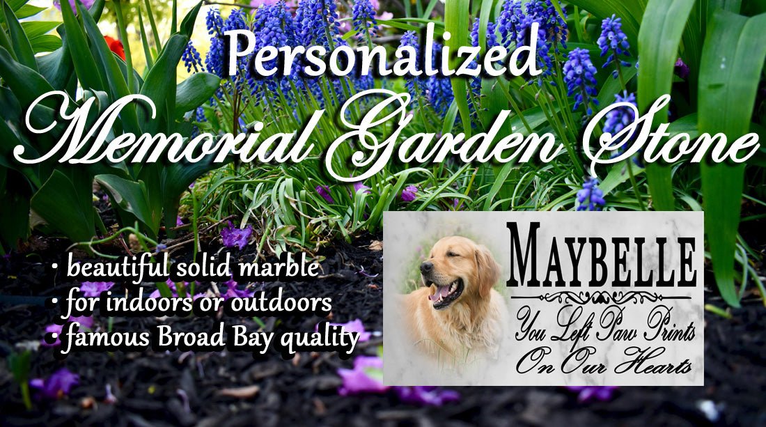 Pet Photo Memorial Stone Personalized Picture Custom Name