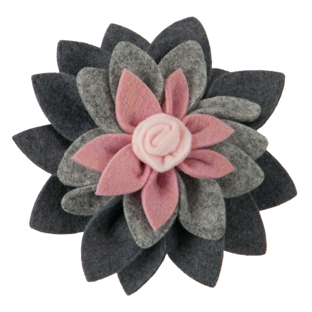 3 Layer Petal Large Flower Hair Pin and Clip