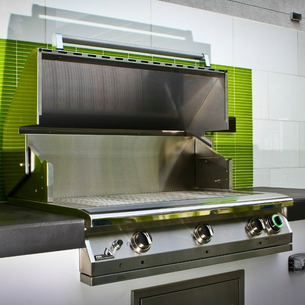 PGS Legacy Pacifica S36T 39-Inch Built-In Gas Grill with Timer