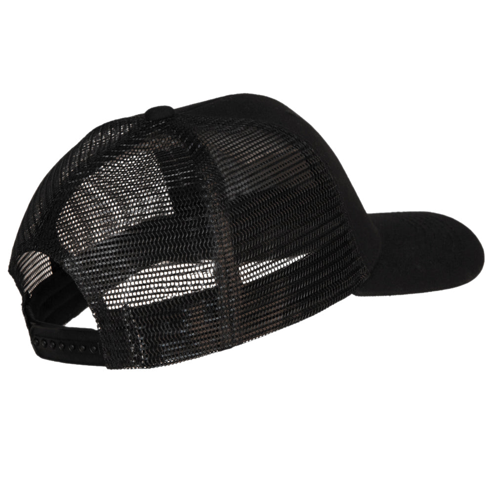 Premium High Profile Mesh Trucker Cap