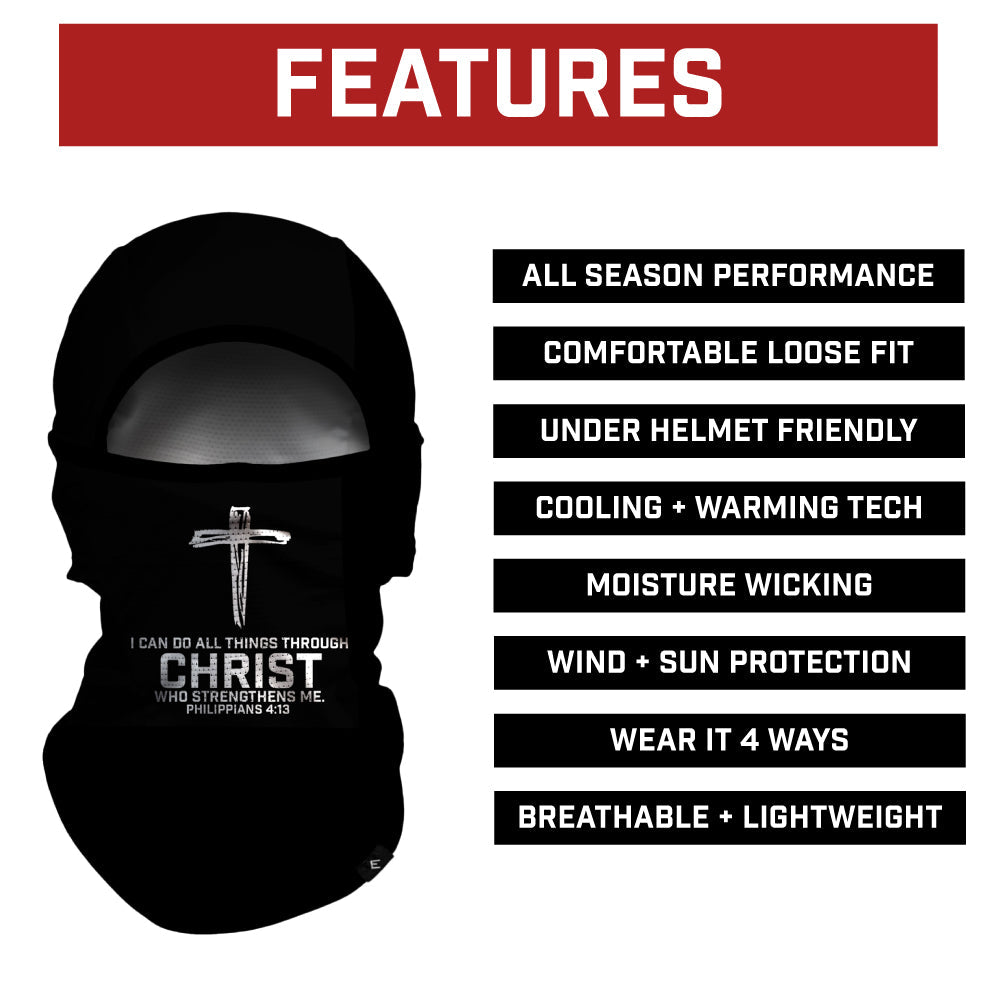 Philippians 4:13 Balaclava Mask (Shiesty)