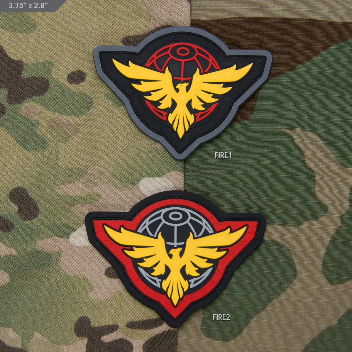Phoenix Globe Morale Patch PVC - Mil-Spec Monkey