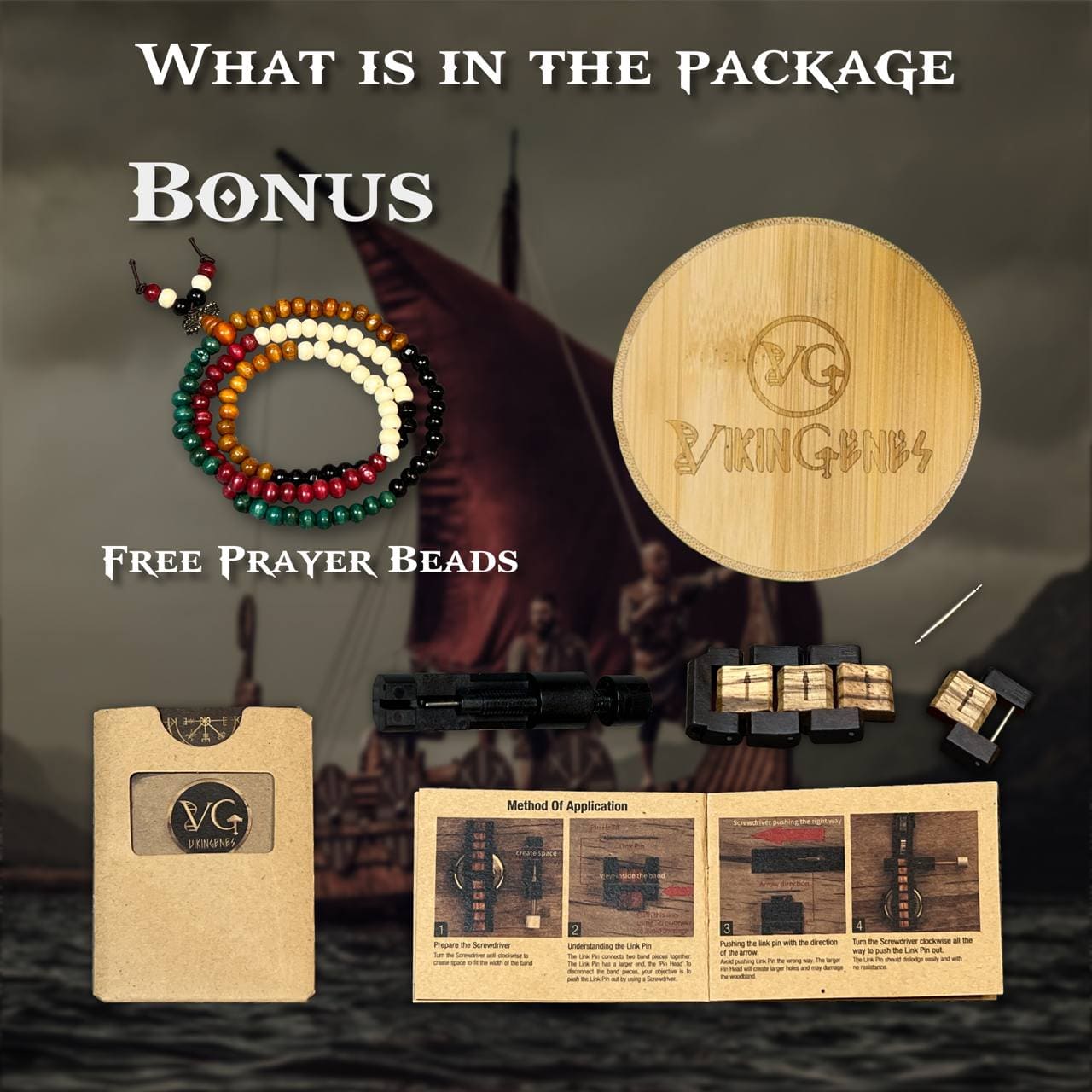 Personalized Handmade Wooden Compass Watch