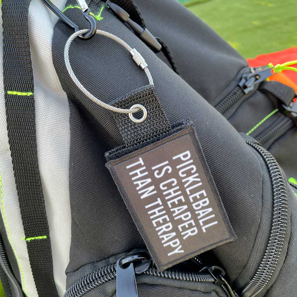 Pickleball Is Cheaper Than Therapy - Removable Patch