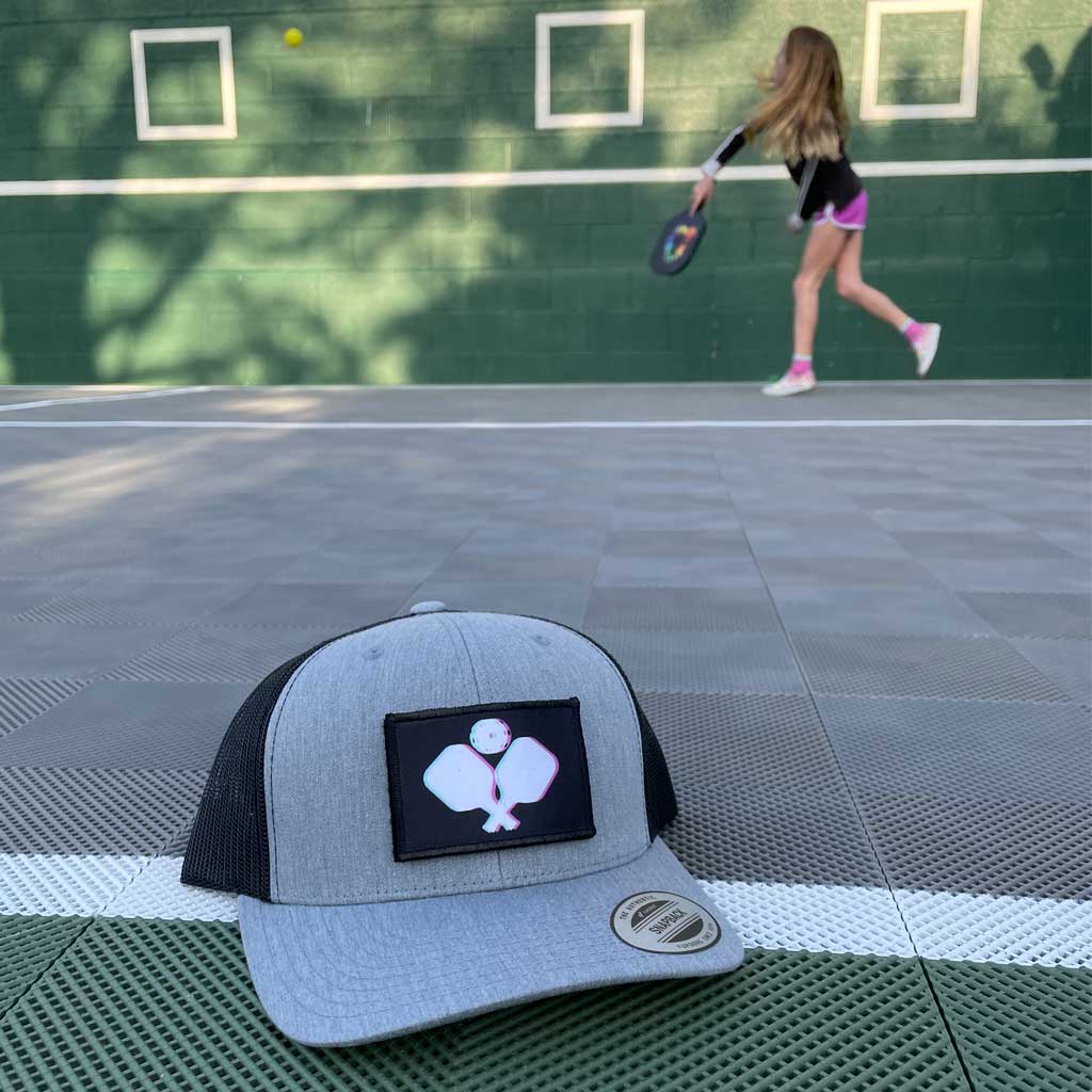 Pickleball - Racquets - 3D - Removable Patch