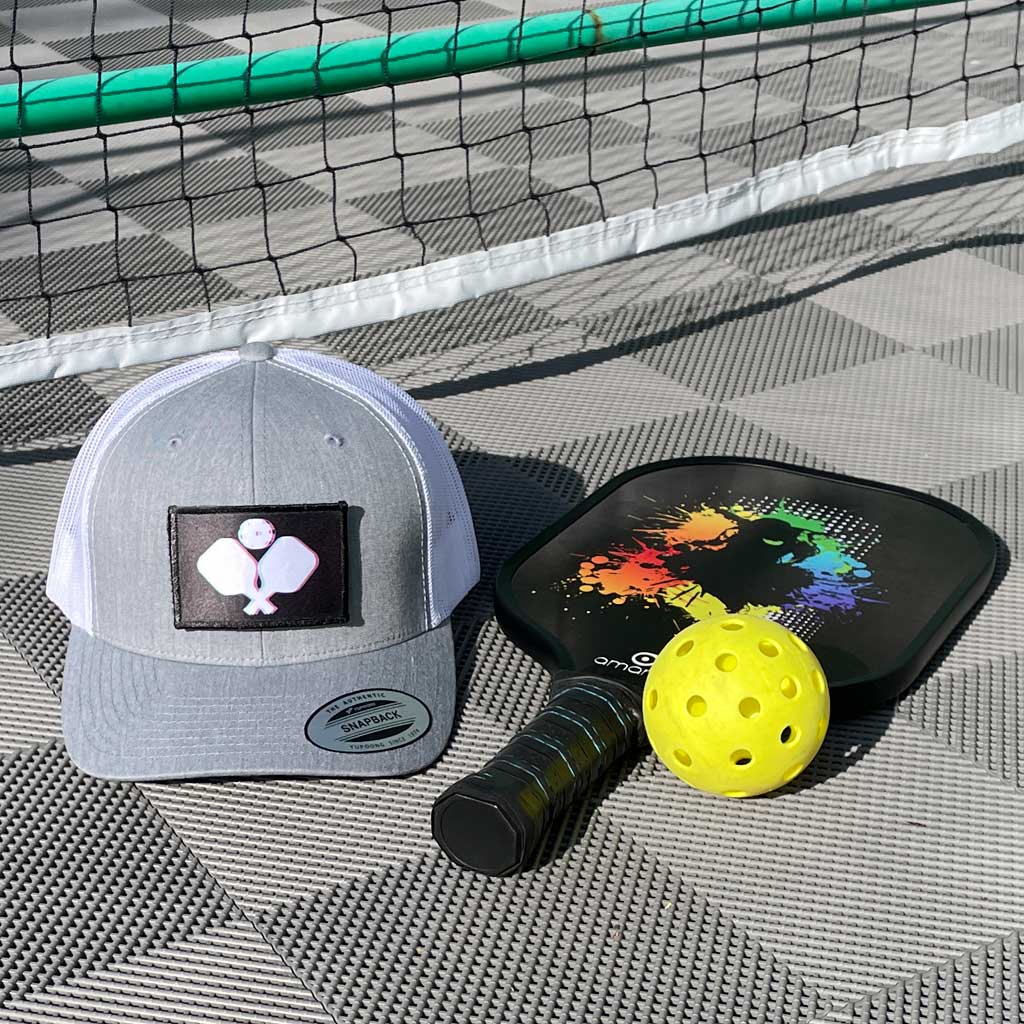Pickleball - Racquets - 3D - Removable Patch