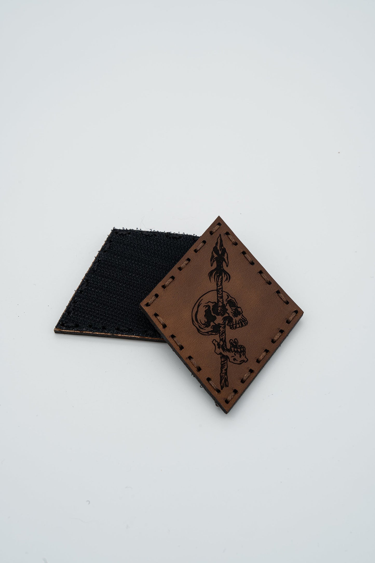 Pierced Leather Patch