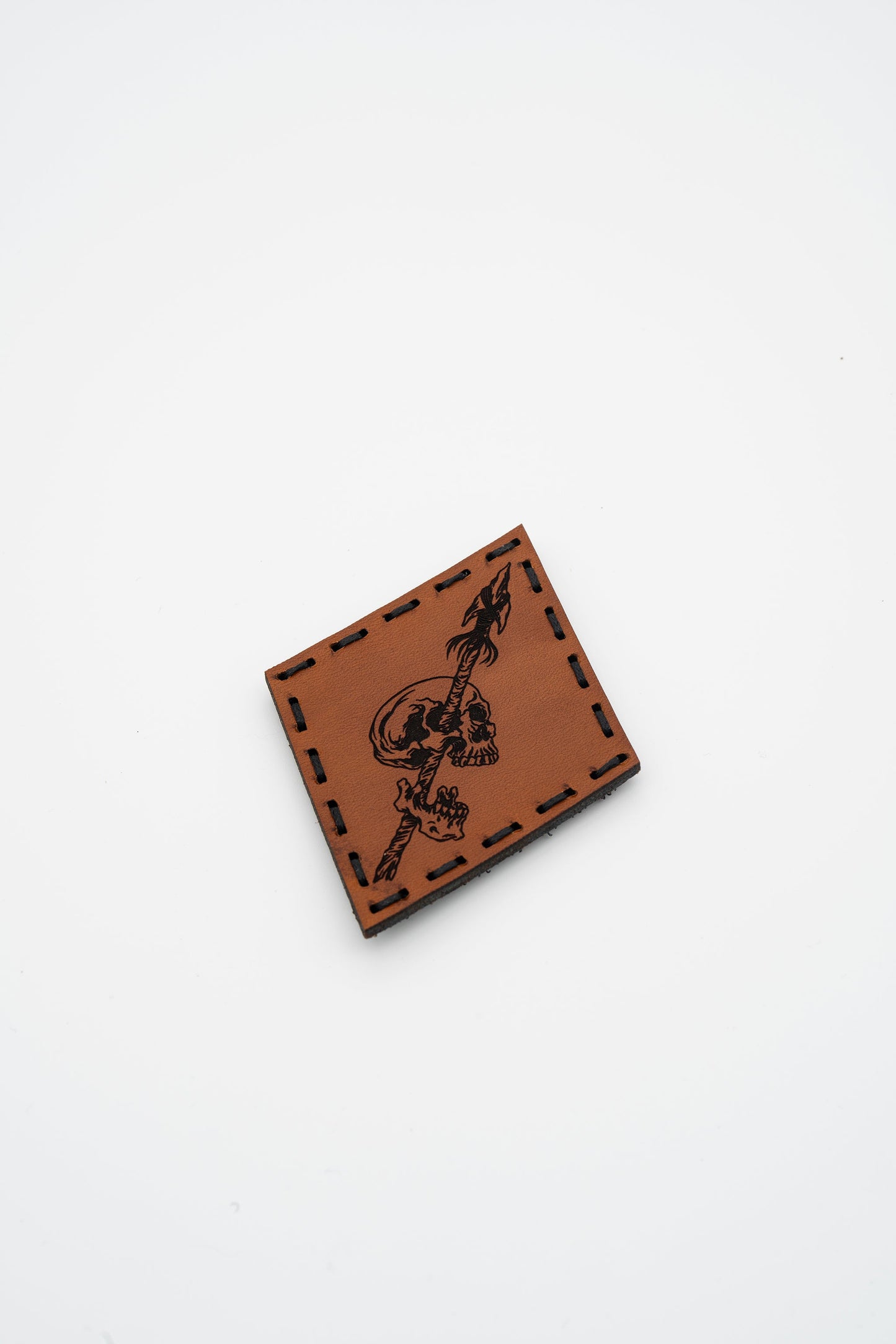 Pierced Leather Patch