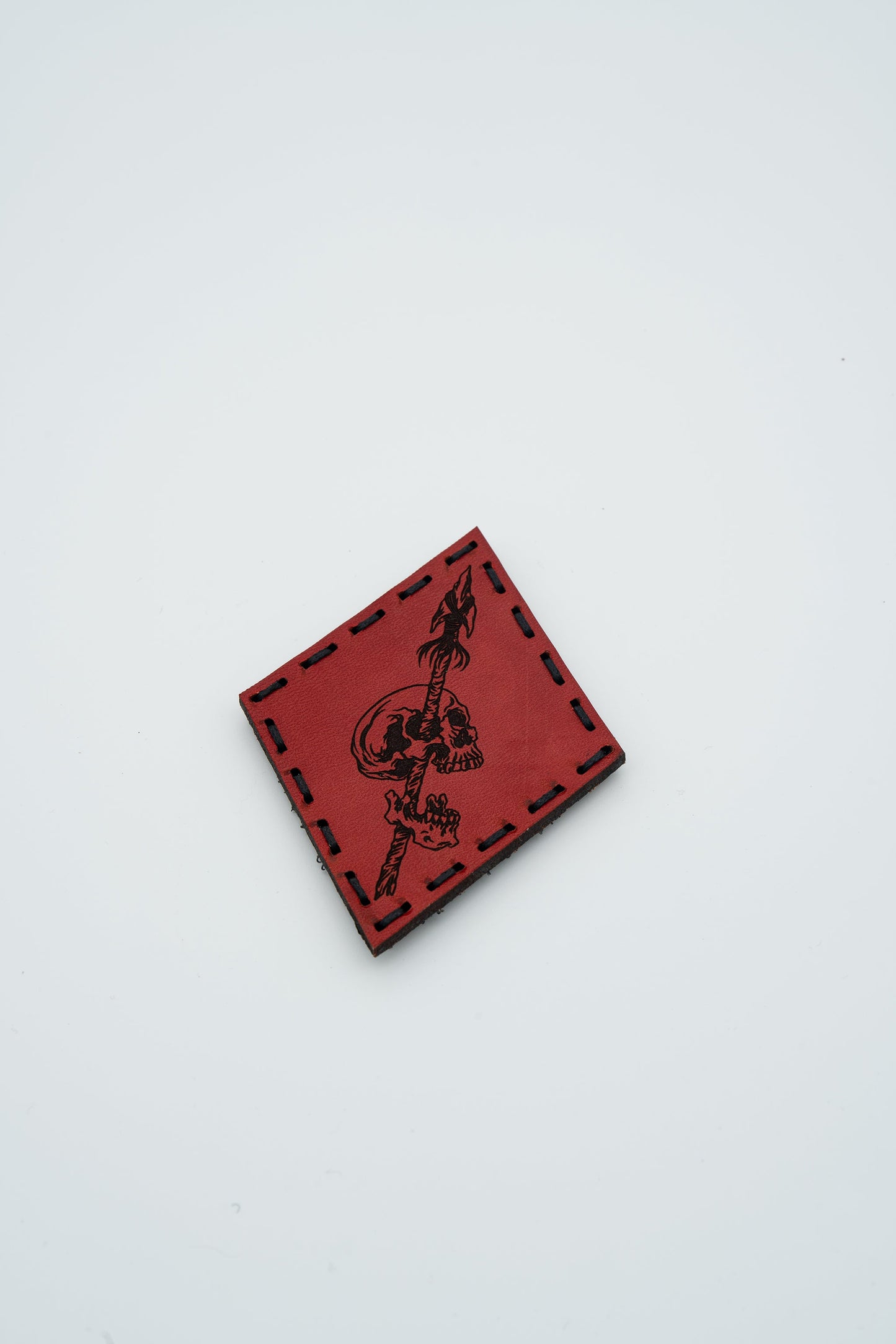 Pierced Leather Patch
