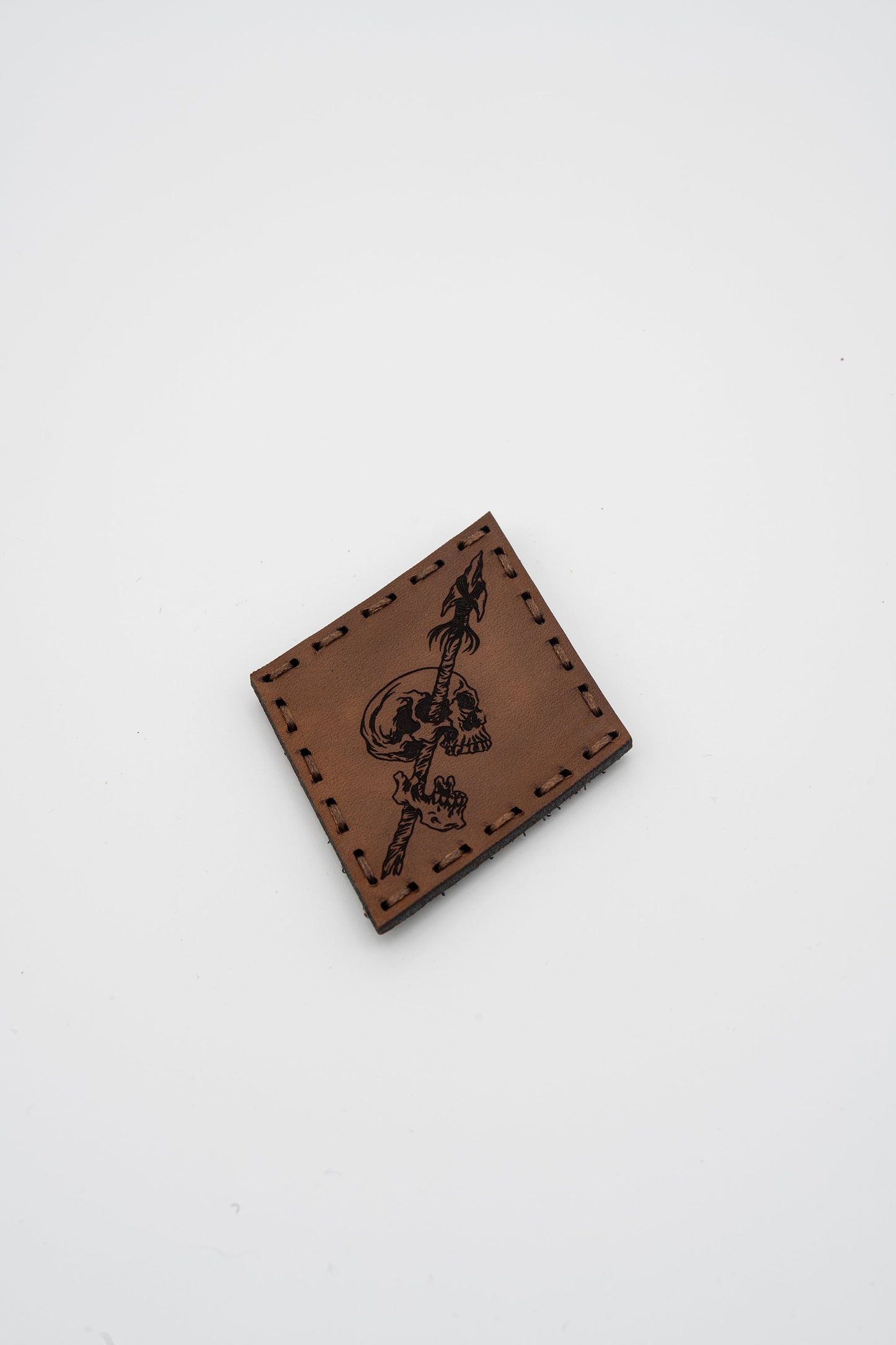 Pierced Leather Patch