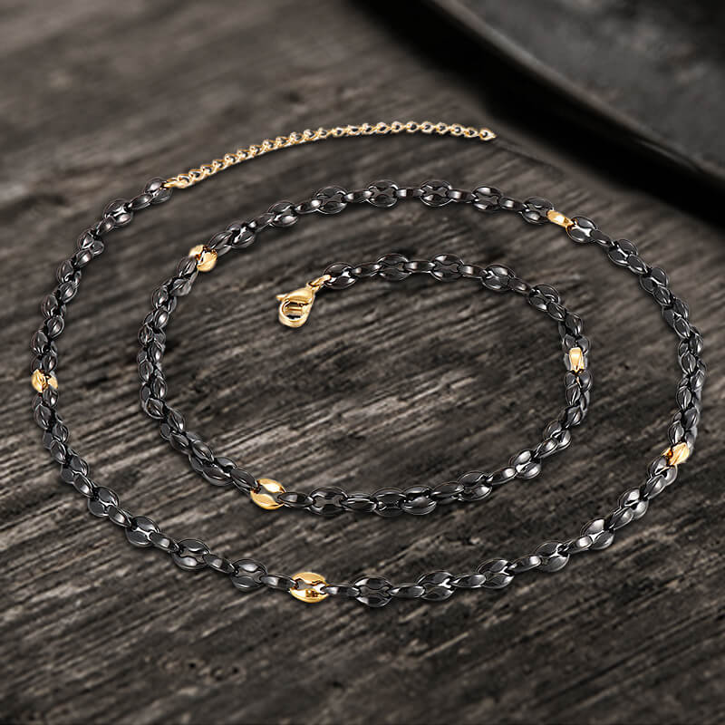 Pig Nose Stainless Steel Necklace