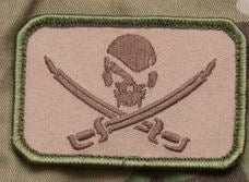 CLEARANCE - Pirate Skull Flag Morale Patch - Mil-Spec Monkey