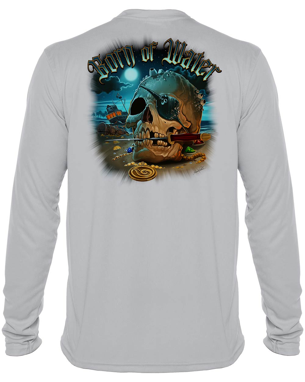 Pirate Skull UV Shirt