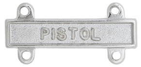 U.S. Army Qualification Bars for Marksmanship Qualification Badges - Shiny (Non-Subdued)