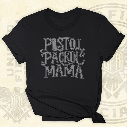Pistol Packin' Mama Tee - 1727
