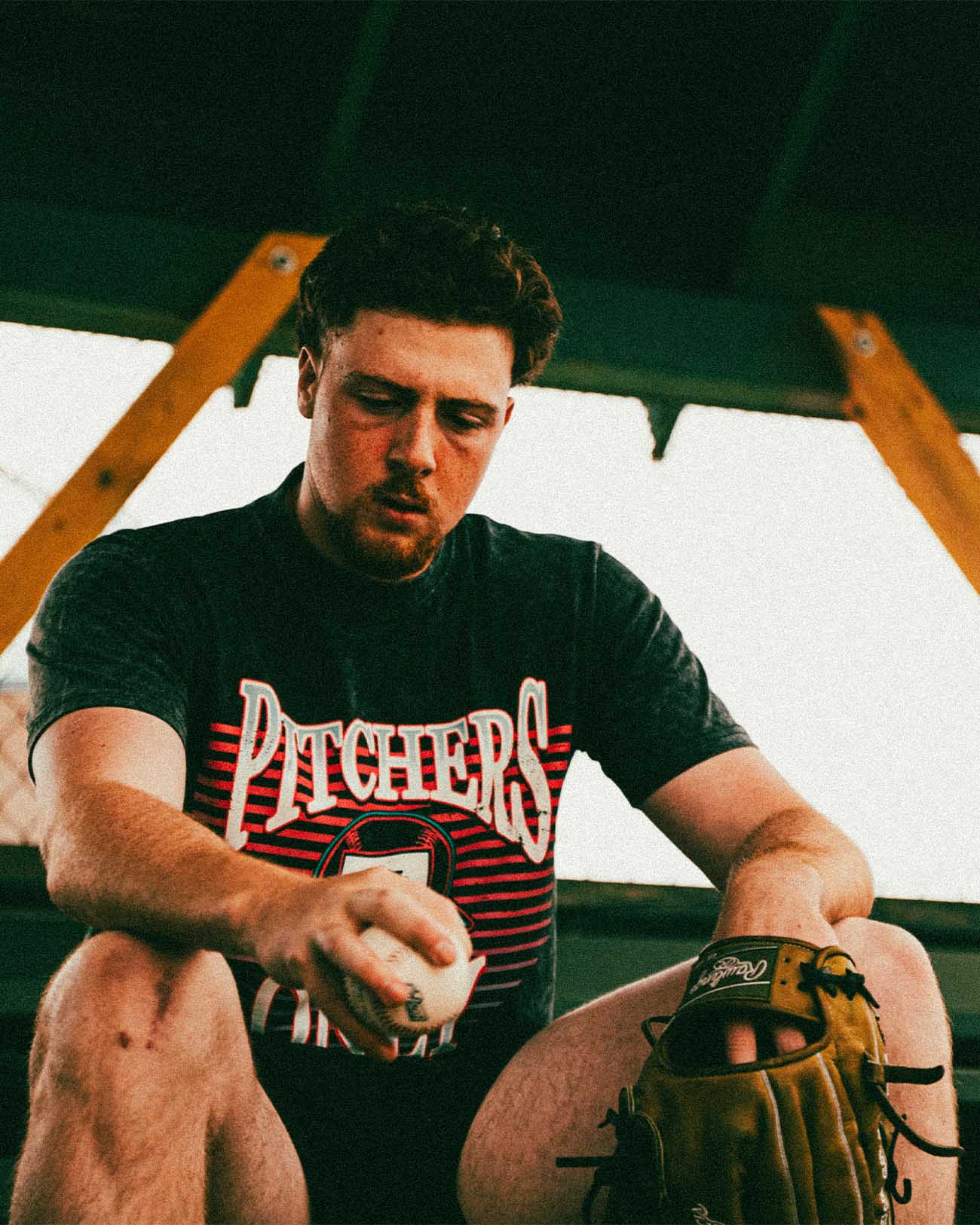 Pitchers Only Vintage Acid Wash Tee