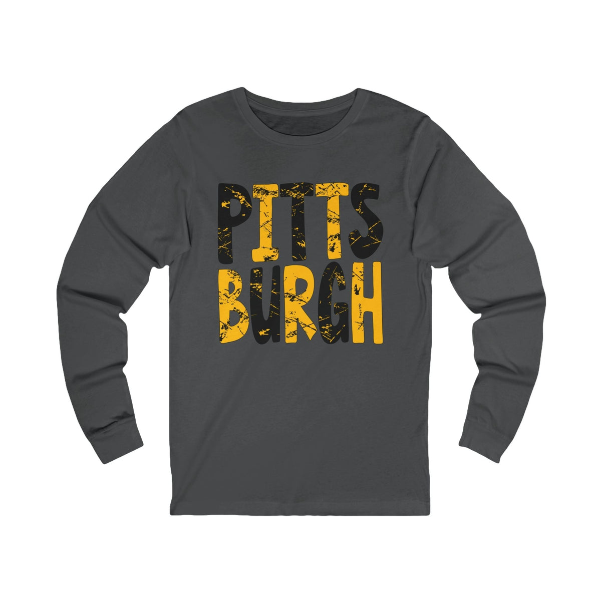 Pittsburgh Graphic Unisex Jersey Long Sleeve Tee