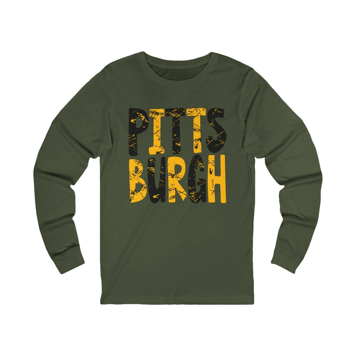 Pittsburgh Graphic Unisex Jersey Long Sleeve Tee
