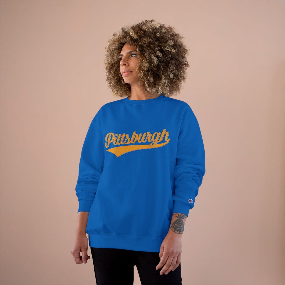 Pittsburgh Varsity Retro Champion S600 Sweatshirt